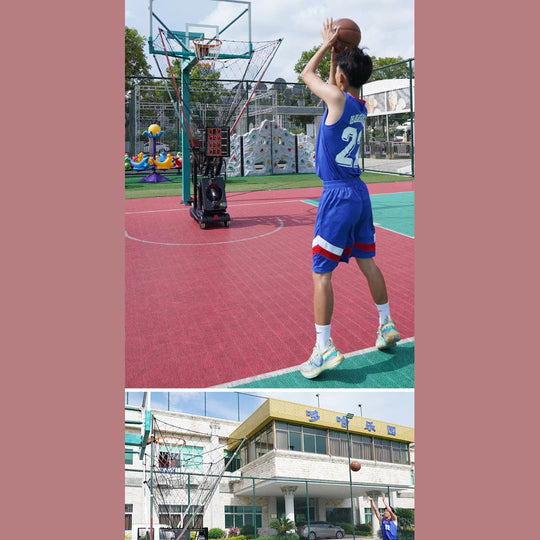 SIBOASI Basketball Rebound Machine ? Automatic Ball Return, Smart Training System, Model K2100A