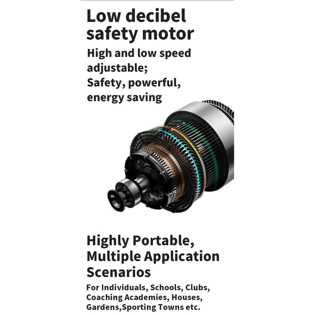 SIBOASI Basketball Rebound Machine – Automatic Ball Return, Smart Training System, Model K2100A