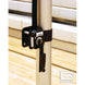 Gared Rallyline Scholastic 3-1/2" OD Telescopic One-Court Volleyball System 6100