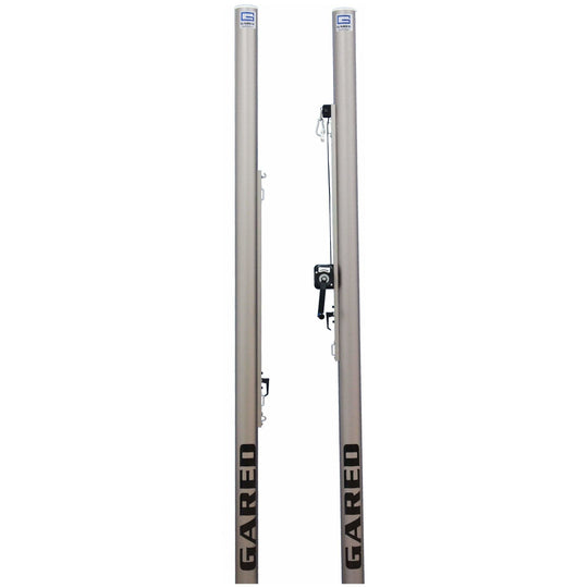Gared Libero 4" OD Collegiate One Court Volleyball System 7200