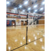 Gared Carbon Flare telescopic volleyball system with 3-inch steel pole and adjustable net height mechanism