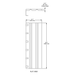 Gared Sports Fitted Post Pad for Square Posts PPSQF