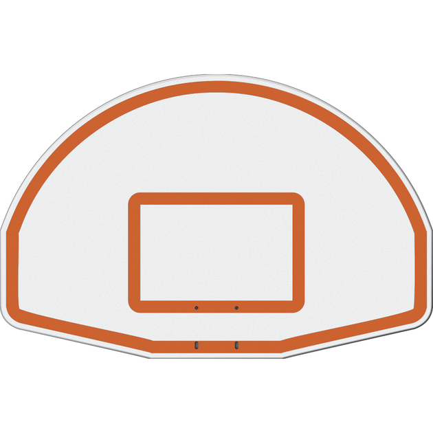Jaypro Aluminum Fan Backboard (56"W x 36"H) (Outdoor) ALB-24BT