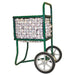 Durable Jaypro Sports Ball Cart (Green) BCT-100 with oversized no-flat wheels