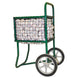 Durable Jaypro Sports Ball Cart (Green) BCT-100 with oversized no-flat wheels
