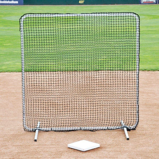 Classic fielder's screen by Jaypro sports in red and black