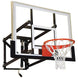 Jaypro Sports WM-65 Wall-Mounted Basketball Shooting Station in adjustable height position