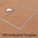 Jaypro Batter's Box Template - Adjustable ABBTM