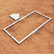 Jaypro Sports 3'x6' Little League Batter's Box Template made of lightweight aluminum