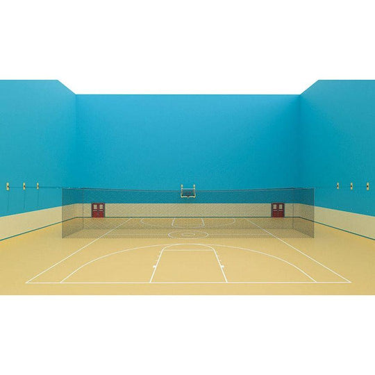 Jaypro Batting Cage (70'L x 14'W x 14'H) - Quick Set-Up (Indoor) BBC-QS70