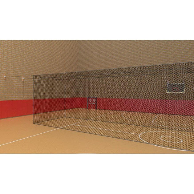 Jaypro Batting Cage (70'L x 14'W x 14'H) - Quick Set-Up (Indoor) BBC-QS70