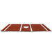 Jaypro Sports batting mat in clay color with pre-painted batters box