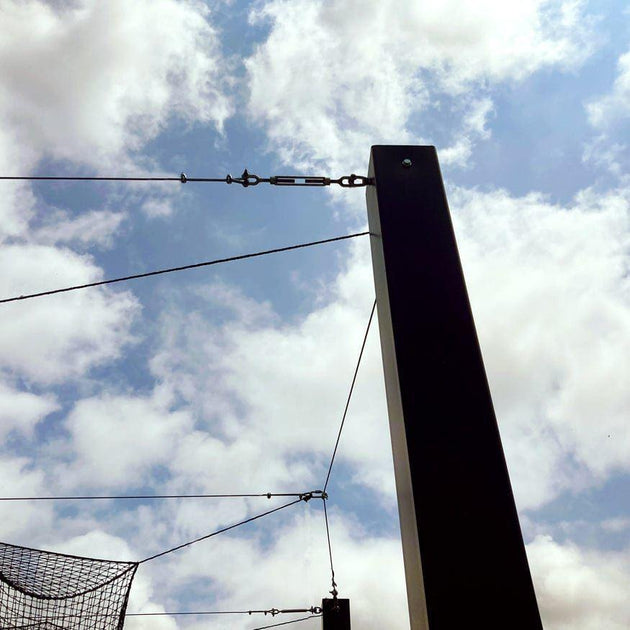 Jaypro Batting Cage Tunnel - Mega Outdoor - (70') - Single MPCTF-70S