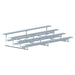 Jaypro Bleacher - 15' (4 Row - Single Foot Plank) - All Aluminum BLCH-4AL