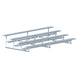 Jaypro Bleacher - 15' (4 Row - Single Foot Plank) - All Aluminum BLCH-4AL
