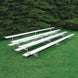 Jaypro Bleacher - 15' (4 Row - Single Foot Plank) - Standard, Outdoor BLCH-4