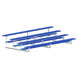 Jaypro Bleacher - 15' (4 Row - Single Foot Plank) - Standard, Outdoor (Powder Coated) BLCH-4PC