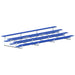 Jaypro Bleacher - 21' (4 Row - Single Foot Plank) - Standard, Outdoor (Powder Coated) BLCH-421PC
