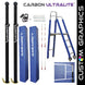 Jaypro Carbon Ultralite Volleyball Deluxe Package (3 in. Floor Sleeve) PVB-95PKGDX