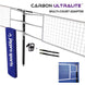 Jaypro Carbon Ultralite Volleyball Net Center Upright System (3-1/2 in. Floor Sleeve) PVBC-900