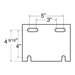 Jaypro Contender Series Pro Adjustable Breakaway Basketball Goal (Indoor) GBA-642