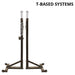Jaypro FeatherLite T-Base Competition Volleyball Uprights PVB-250UB