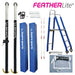 Jaypro Sports FeatherLite Volleyball System with sturdy 3-1/2 inch floor sleeve