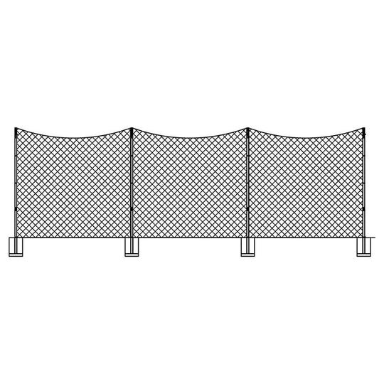 Jaypro FieldPro Soccer Net System FNSB-65