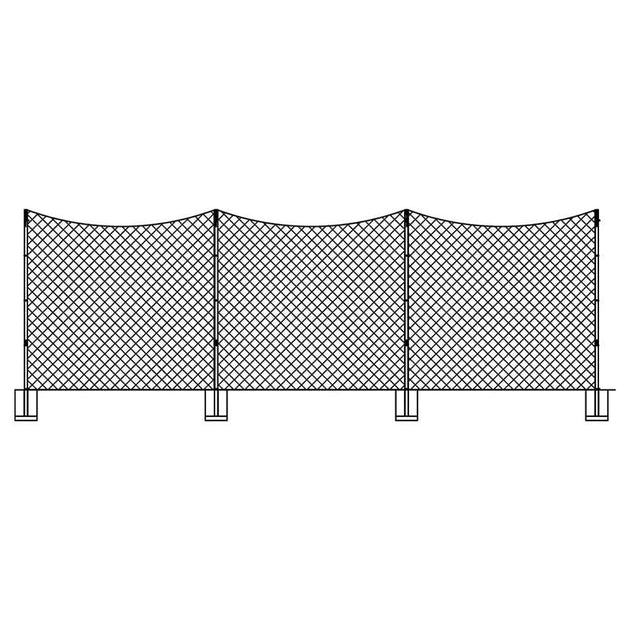 Jaypro FieldPro Soccer Net System FNSB-65