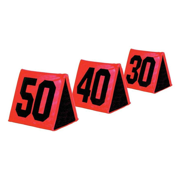 Jaypro Football Foldable Sideline Markers (Set of 11) FSM-11