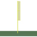 Jaypro Sports foul poles on a baseball field providing clear visibility