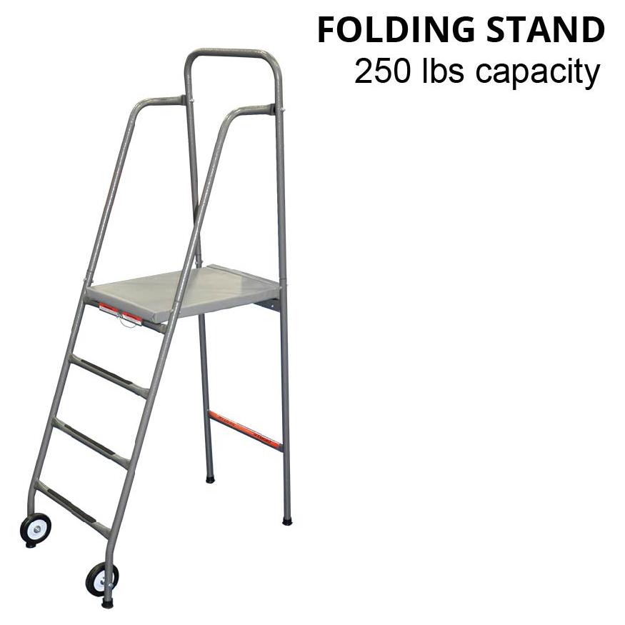 Jaypro Free Standing Volleyball Referee Stand (250 Lb. Capacity) VRS-6000