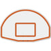 Jaypro Gooseneck Basketball System (4-1/2" Pole with 4' Offset) 56"W x 36"H Aluminum Fan Backboard