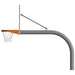 Jaypro Gooseneck Basketball System (5-9/16" Pole with 6' Offset) 72"W x 42"H Perforated Aluminum Backboard
