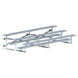 Jaypro Indoor Bleacher - 15 ft. (3 Row - Single Foot Plank) -Tip & Roll BLCH-3TRG