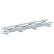 Jaypro Indoor Bleacher - 21 ft. (2 Row - Double Foot Plank) - Tip & Roll BLDP-221TRG