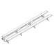 Jaypro Indoor Bleacher - 21 ft. (2 Row - Single Foot Plank) - Tip & Roll BLCH-221TRG