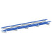 Jaypro Indoor Bleacher - 27 ft. (2 Row - Double Foot Plank) - Tip & Roll (Powder Coated) BLDP-227TRGPC