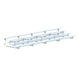 Jaypro Indoor Bleacher - 27 ft. (4 Row - Double Foot Plank) - Tip & Roll BLDP-427TRG
