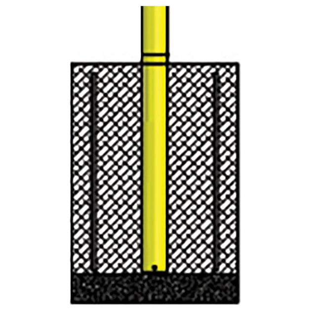 Jaypro Max-1 Football Goal Posts 20' Uprights 8' Offset (Semi-Permanent)