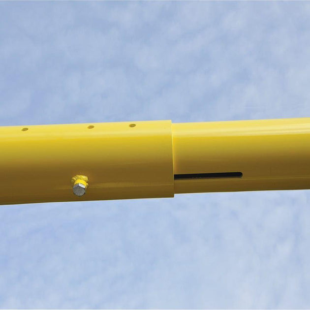 Jaypro Max-1 Football Goal Posts 20' Uprights 8' Offset (Semi-Permanent)