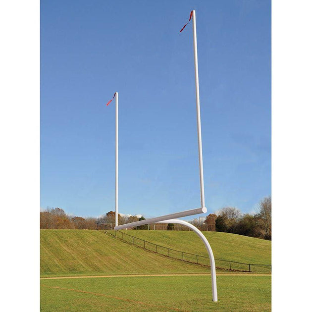 Jaypro Max-1 Football Goal Posts 20' Uprights 8' Offset (Semi-Permanent)