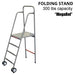 Jaypro Mega Ref Folding Volleyball Referee Stand (300 Lb. Capacity) VRS-8000