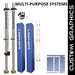 Jaypro Multi-Sport Net System featuring custom graphics for various sports