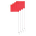 Jaypro Official Size Corner Flags (Set of 4)