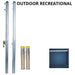 Jaypro Outdoor Recreational Volleyball System (with net) OS-350-GS