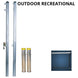 Jaypro Outdoor Recreational Volleyball System (with net) OS-350-GS