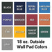 Jaypro Padding - Backstop (4'H x 8'L) (Outdoor) BSP248