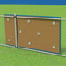 Jaypro Padding - Wall 4' High (Outdoor)