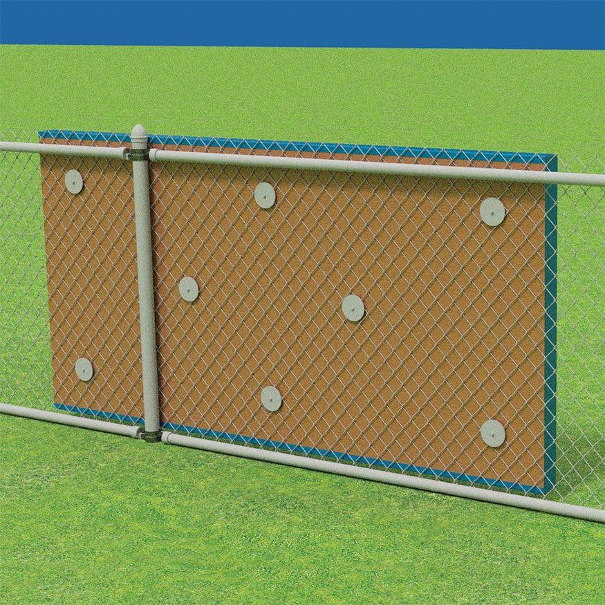 Jaypro Padding - Wall 4' High (Outdoor)